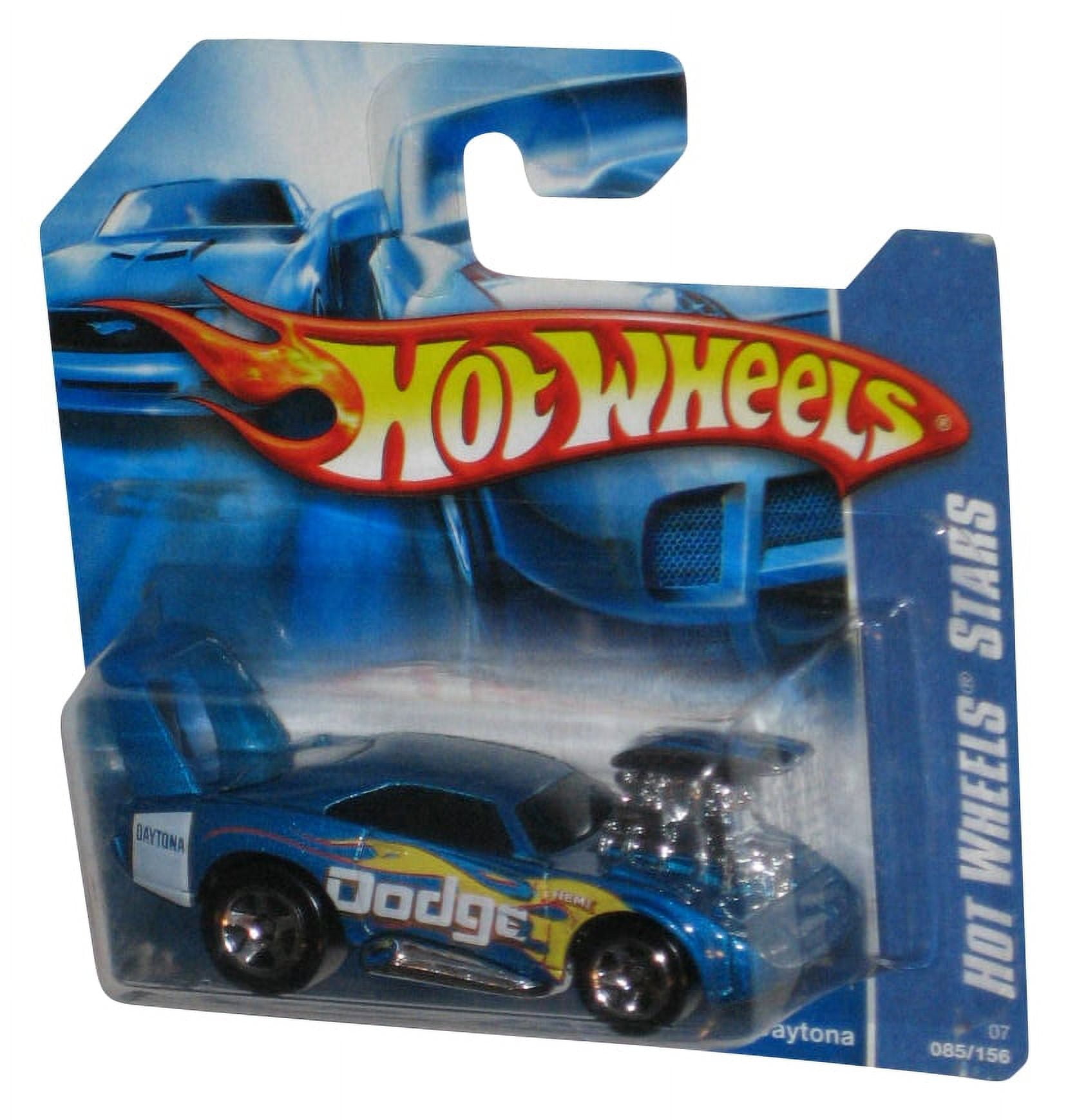 Hot Wheels Stars Blue '69 Dodge Charger Daytona Toy Car 085/156