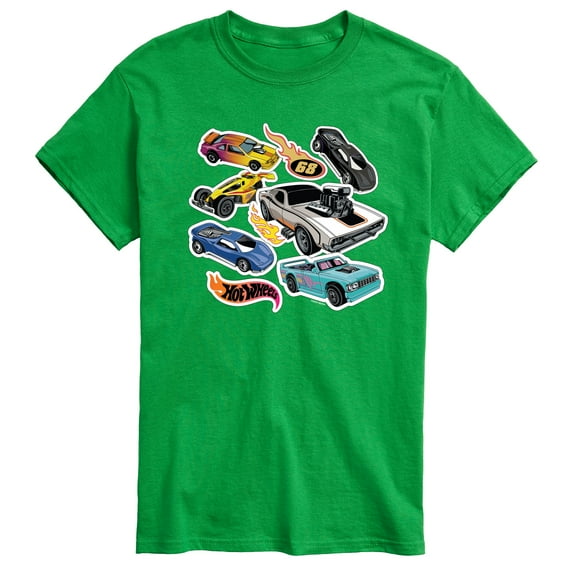 Hot Wheels - Stickers - Men's Short Sleeve T-Shirt