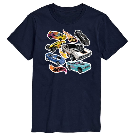 Hot Wheels - Stickers - Men's Short Sleeve T-Shirt