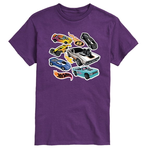 Hot Wheels - Stickers - Men's Short Sleeve T-Shirt