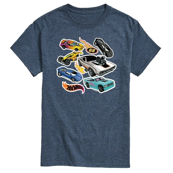 Hot Wheels - Stickers - Men's Short Sleeve T-Shirt