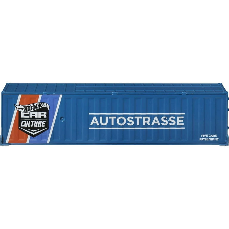 Hot Wheels Strasse, Autobahn, Autostrasse Container Set, For Collectors