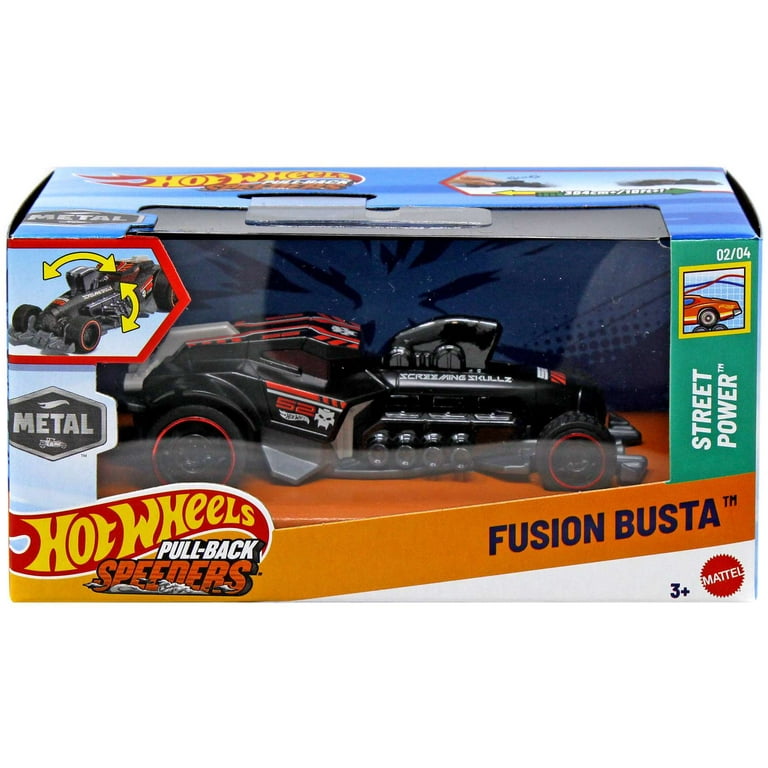 Hot Wheels Street Power Fusion Busta Diecast Pull-Back Car