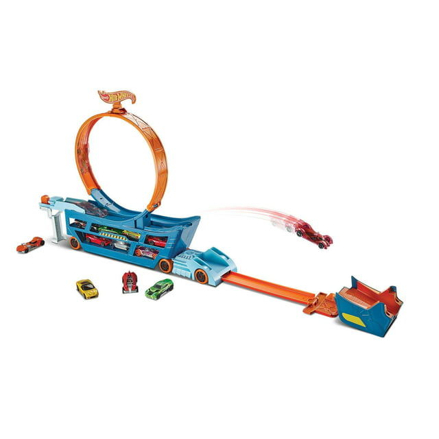 Hot Wheels Stunt & Go Traveling Track Set for Ages 4Y+