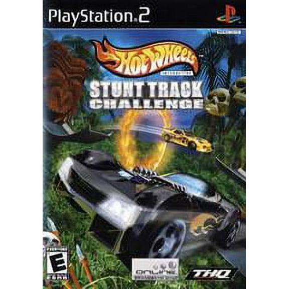 Restored Hot Wheels Stunt Track Challenge, by THQ Nordic, for PlayStation 2, Racing Game, Sports Game