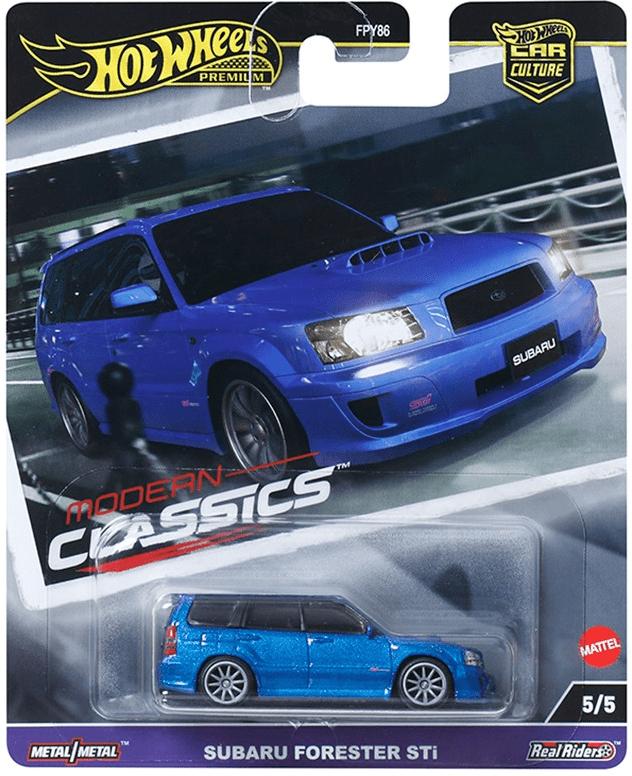 Hot Wheels Subaru Forester STi - Modern Classics - Real Riders 5/5