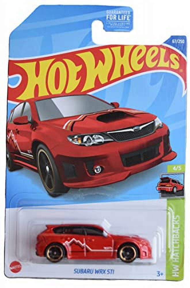 Hot Wheels Subaru WRX STI (Red) 2022 HW Hatchbacks - Walmart.com