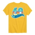thumbnail image 1 of Hot Wheels - Summer Colors 68 Logo - Toddler And Youth Short Sleeve Graphic T-Shirt, 1 of 4
