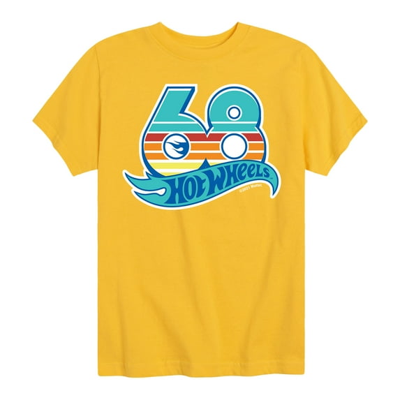 Hot Wheels - Summer Colors 68 Logo - Toddler And Youth Short Sleeve Graphic T-Shirt