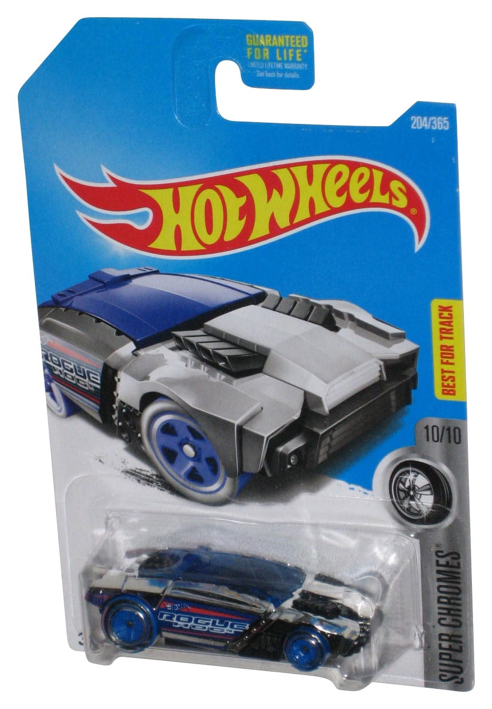 Hot Wheels Super Chromes 10/10 (2015) Silver Rogue Hog Toy Car 204