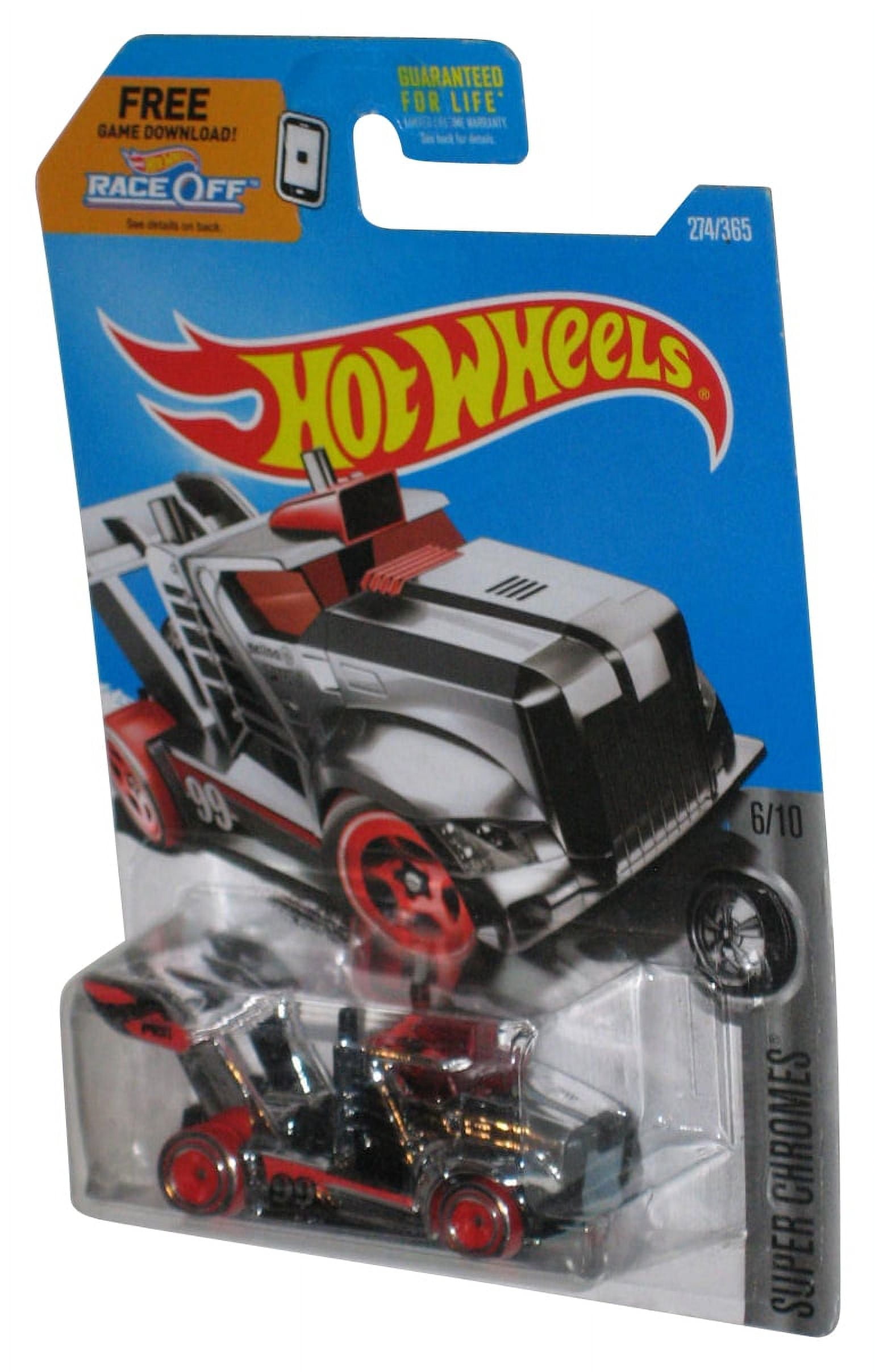 HotWheels SUPER CHROMES  & GARAGE（計10台） Hot Wheels Super Chromes 6/10 (2015) Silver Rig Storm Toy Truck