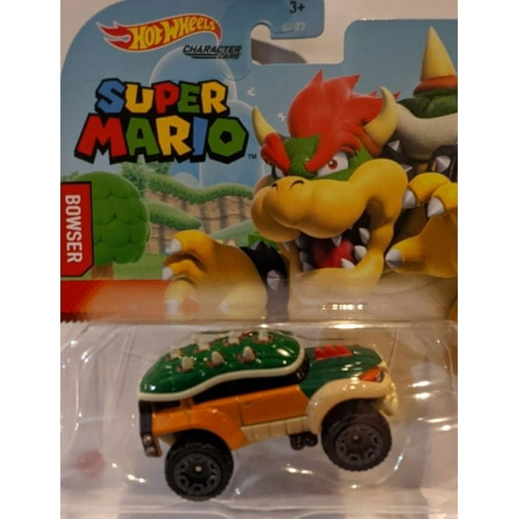Hot Wheels Super Mario Character Cars Bowser