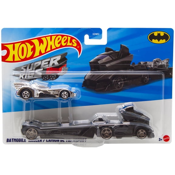 Hot Wheels Super Rigs Batmobile Hauler Diecast Car