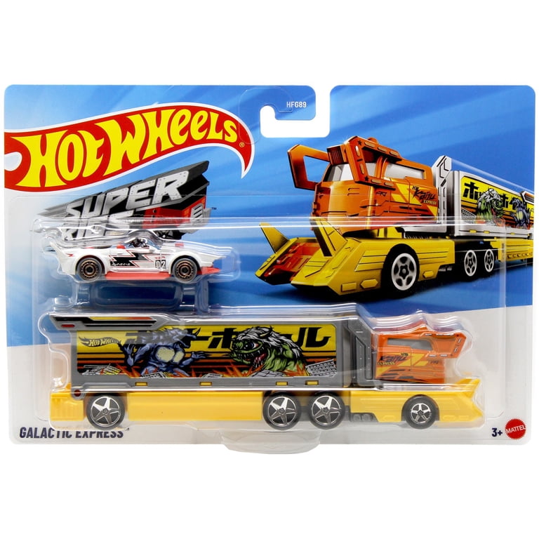 ミニカー Hot Wheels GALACTIC EXPRESS Hot Wheels Super Rigs Galactic Express Diecast Car - Walmart.com