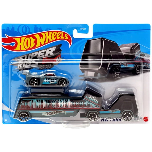 Hot Wheels Super Rigs HW Park 'N Play