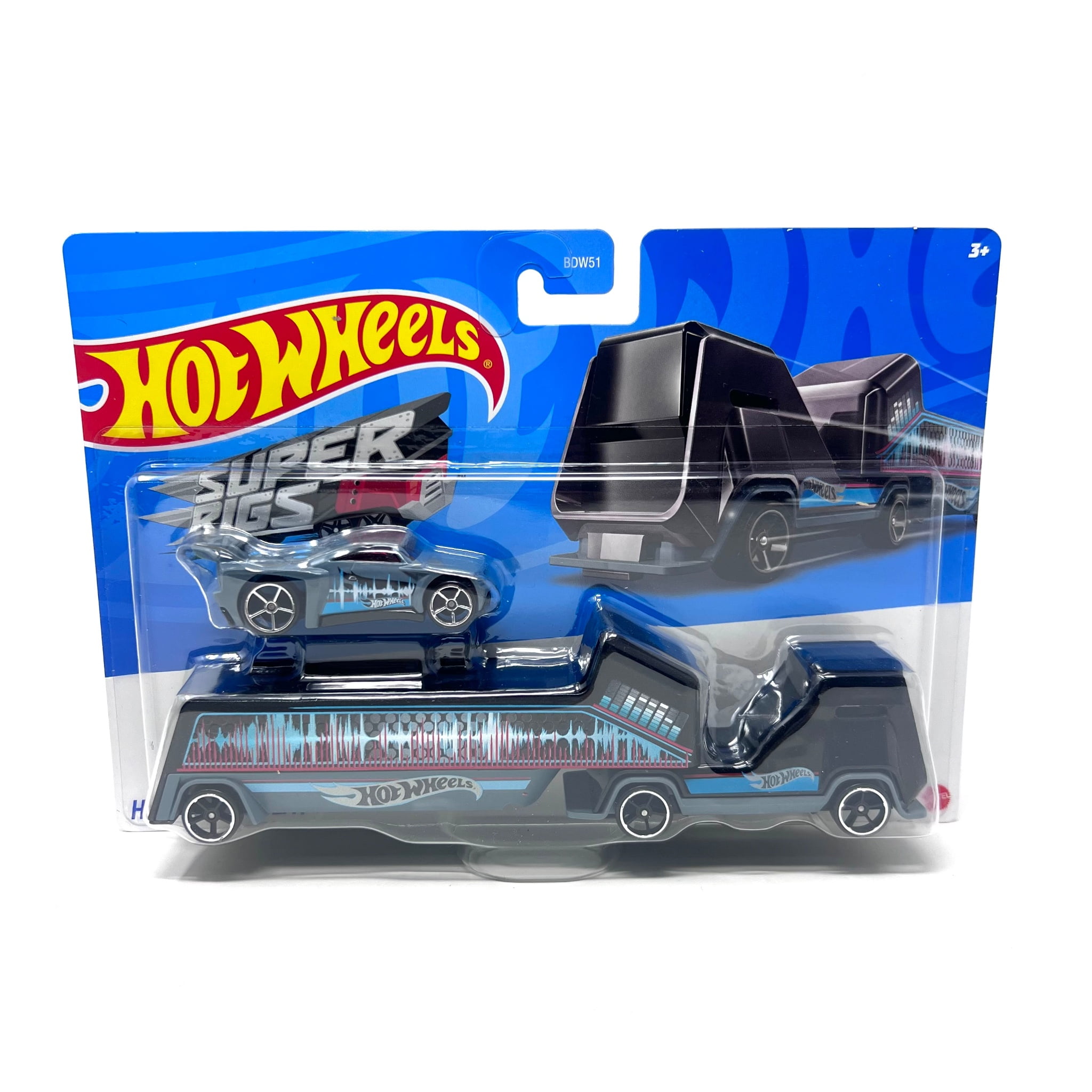 ホットウィール　スーパーリグス Hot Wheels Super Rigs HW Park N Play & Vehicle - Walmart.com