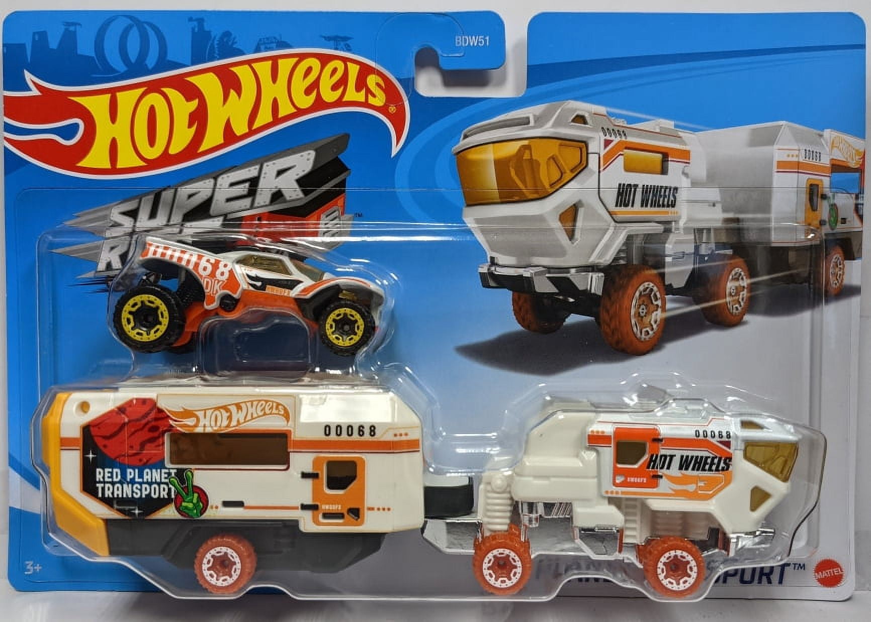 Mattel Super Rigs Rocket & Spaceship Play Vehicles - Walmart.com