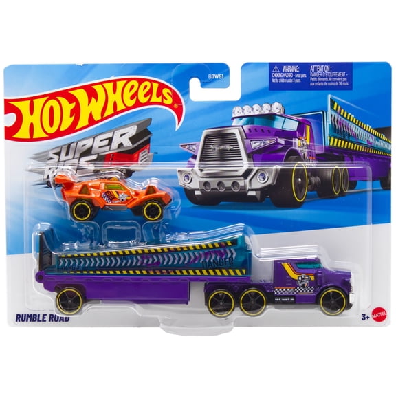 Hot Wheels Super Rigs Rumble Road Diecast Car (2026)