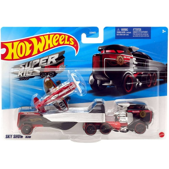 Hot Wheels Super Rigs Sky Show Rig Diecast Car