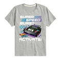 thumbnail image 1 of Hot Wheels - Super Speed Burst - Kids Toddler And Youth Short Sleeve Tee, 1 of 5