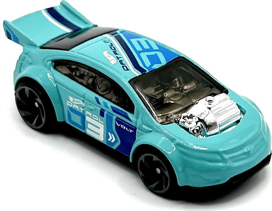 Hot Wheels Super Volt TM GM Diecast Car (Teal) (No Packaging) - Walmart.com