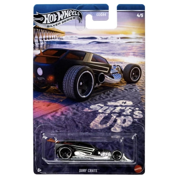 Hot Wheels Surf Crate Surf's Up Silver Series