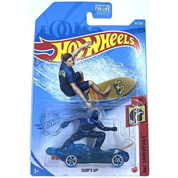 Hot Wheels Surf's Up, Hw Daredevils 4/5 Blue 97/250