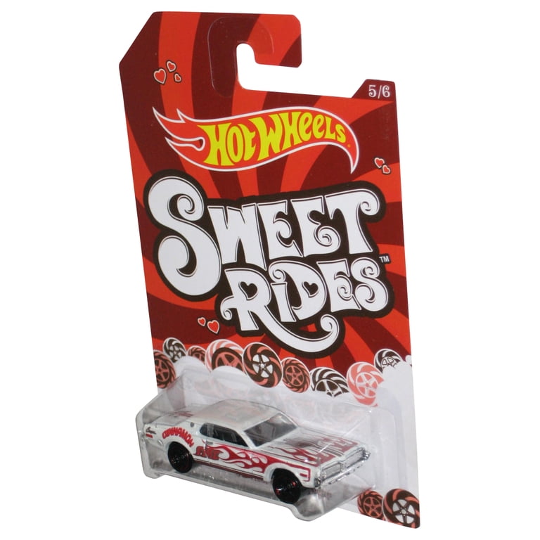 Hot Wheels Sweet Rides (2013) White '68 Mercury Cougar Car 5/6