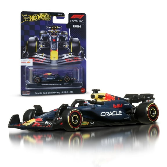 Hot Wheels Premium Formula 1 Collection 1:64 Scale Die-Cast Oracle Red Bull Racing RB20 Vehicle