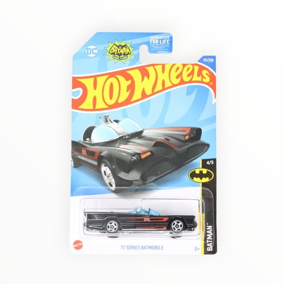 Hot Wheels TV Series Batmobile 131/250 - Black - 2022 Mainline