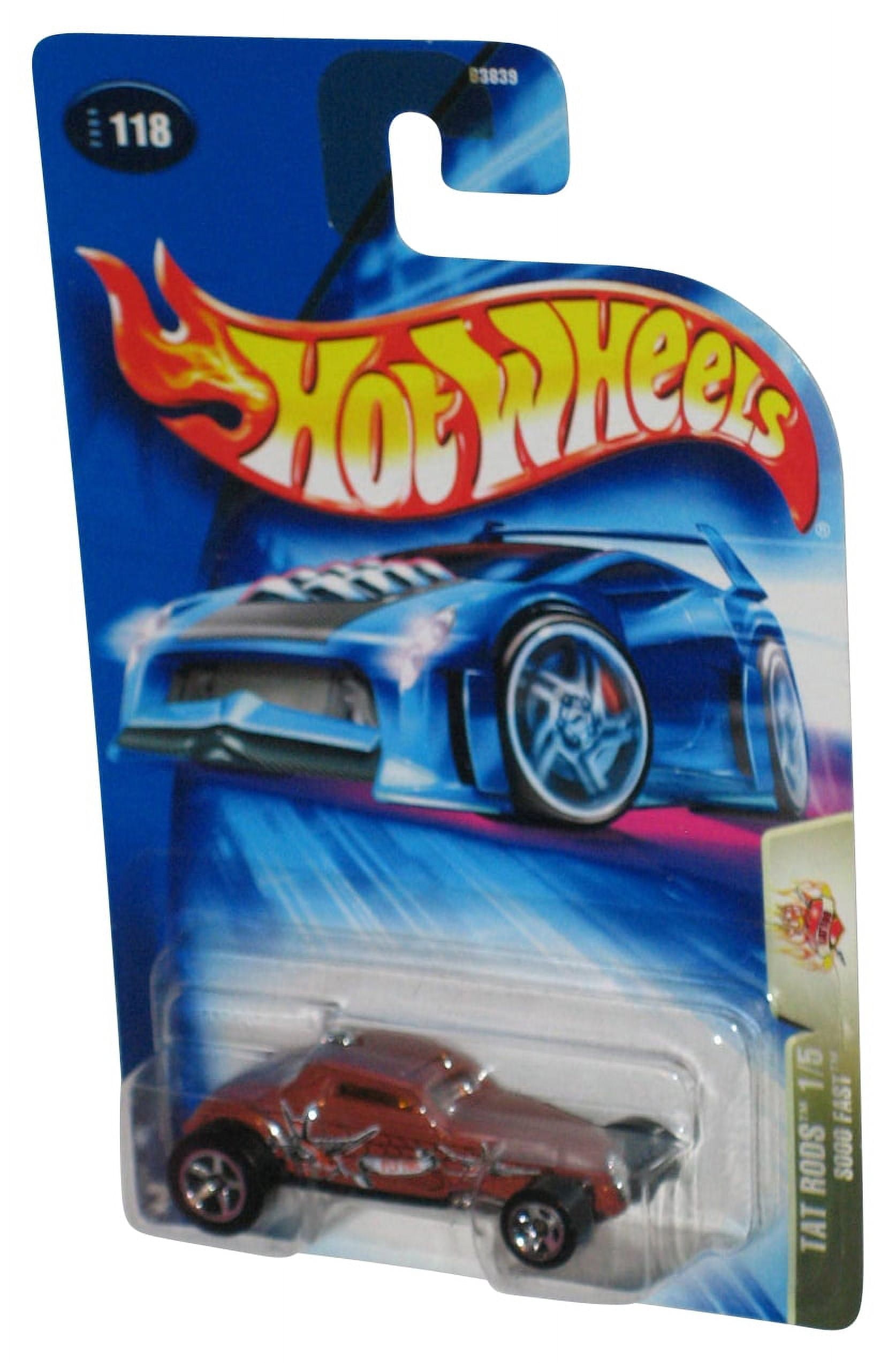 Hot Wheels Tat Rods 1/5 Sooo Fast (2004) Brown Die-Cast Toy Car #118 ...