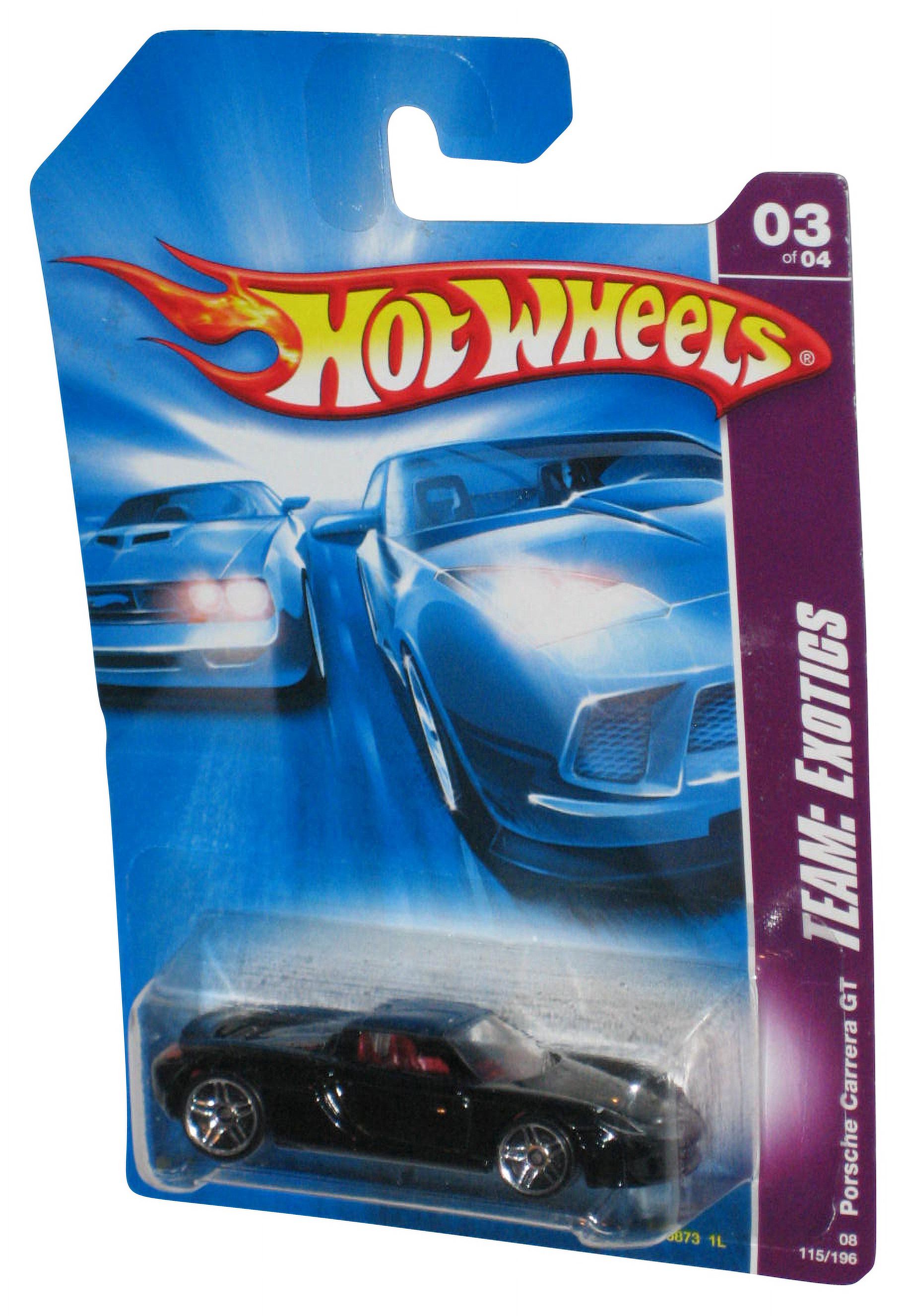 Hot Wheels Porsche Carrera GT Diecast Car | Exotics Series 4/10, Black