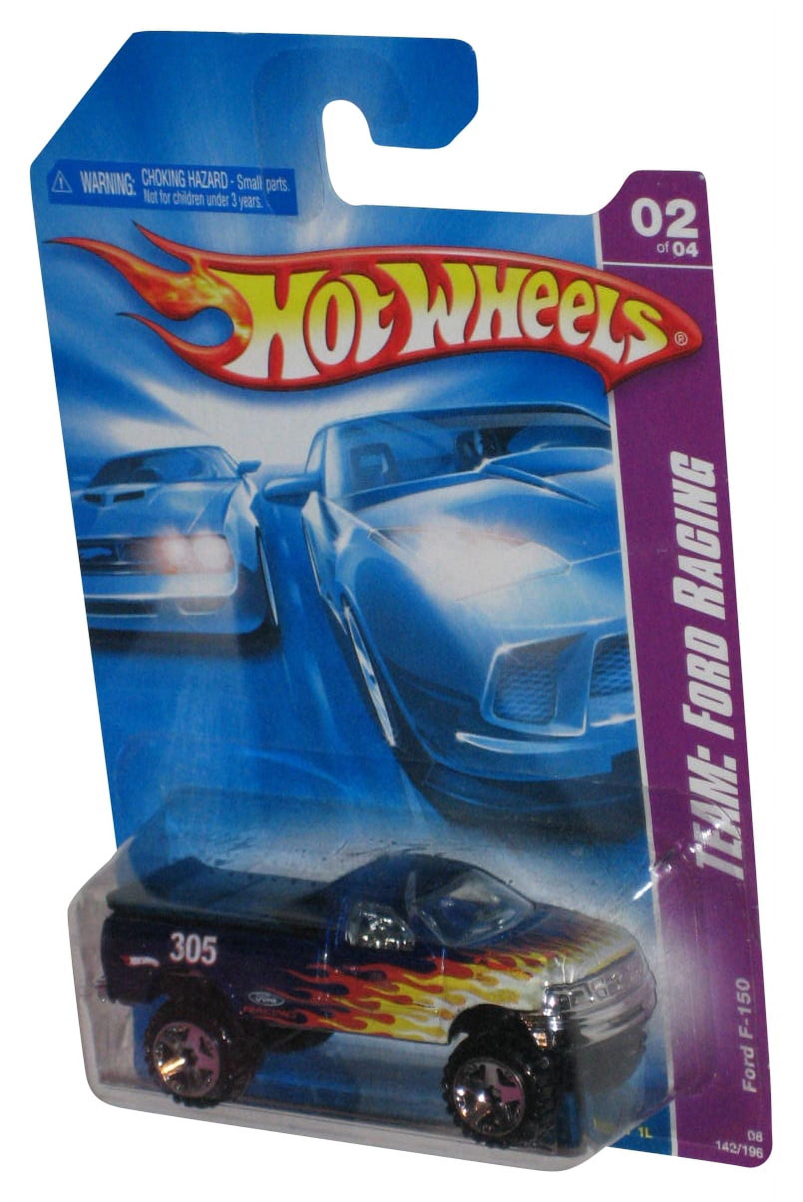 Hot Wheels Team Ford Racing 2/4 (2007) Ford F-150 Blue Toy Truck