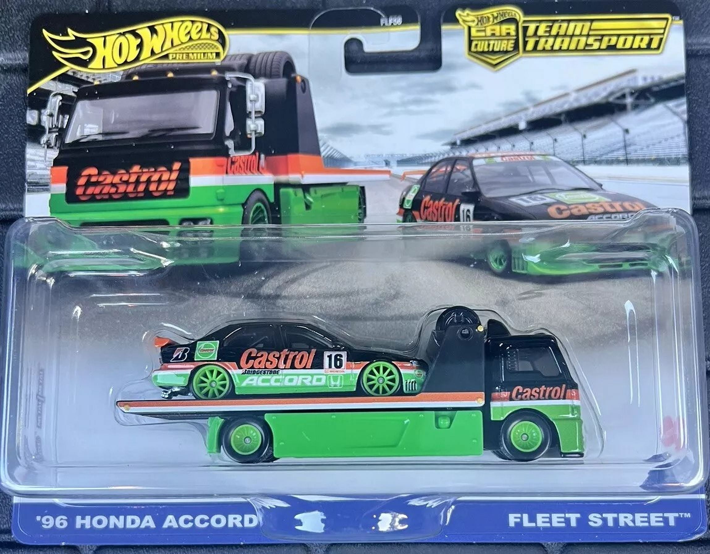 Hot Wheels Team Transport Fleet Street 96 Honda Accord