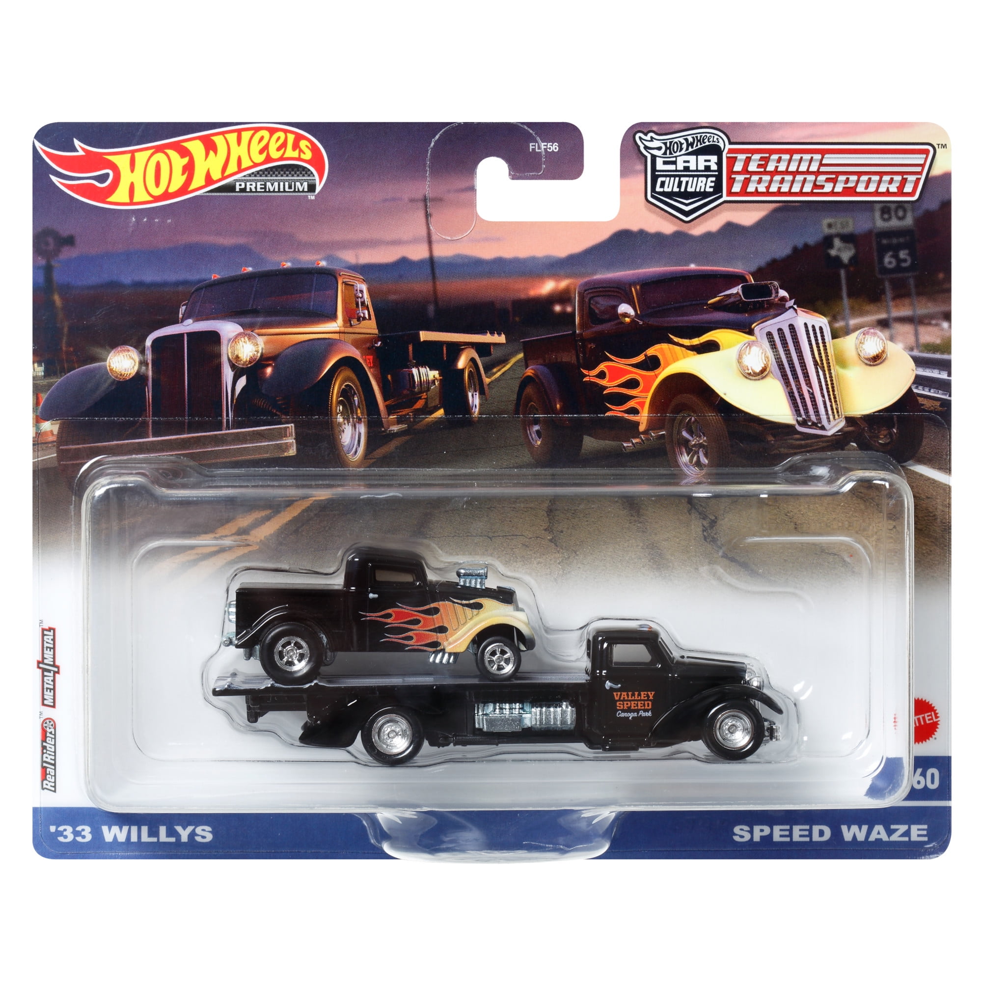 ホットウィール　HotWHeeLs team transport 10台セット Hot Wheels Team Transport Toy Truck & Race Car, Speed Waze