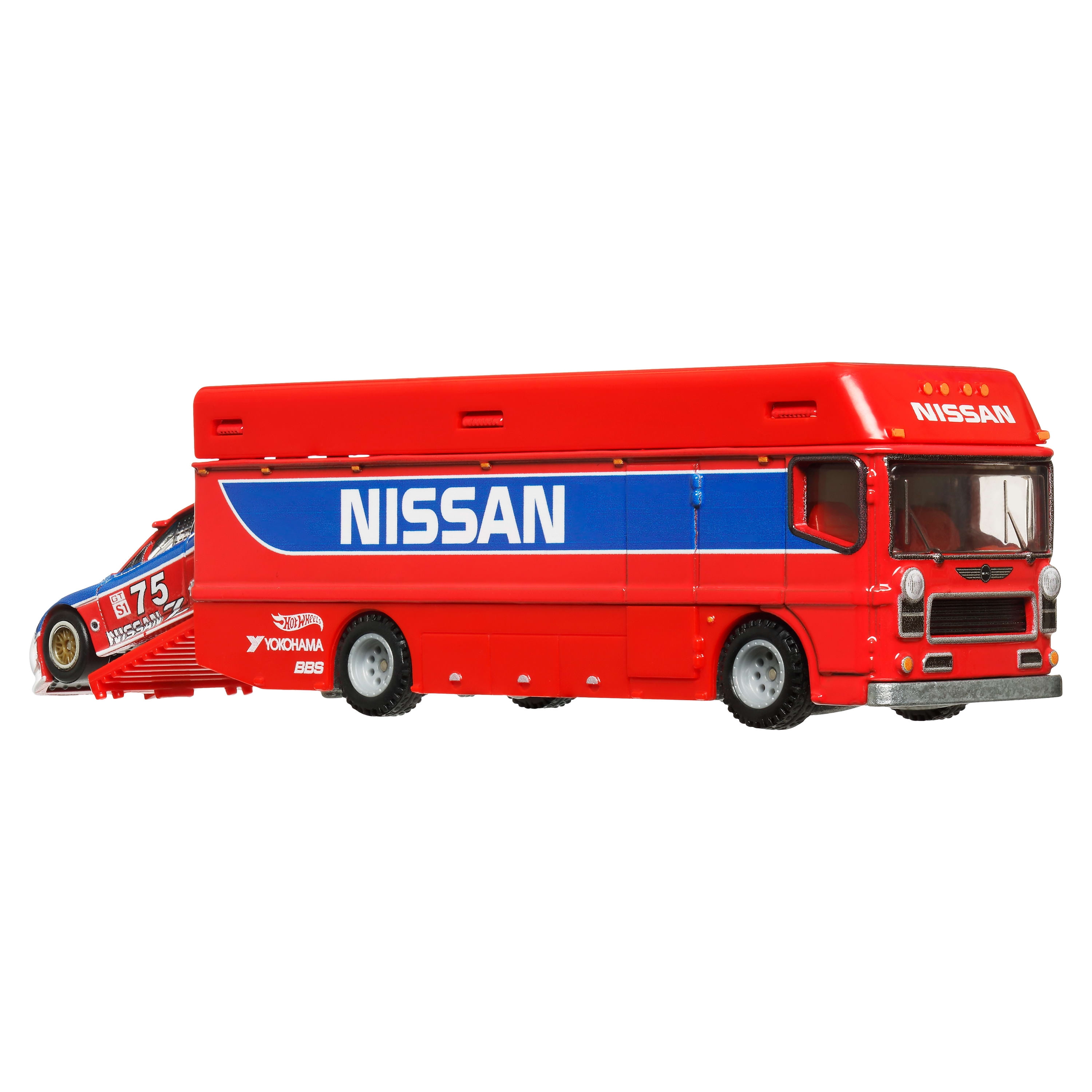 ミニカー Hotwheels FAST&FURIOUS TEAM TRANSPORT Hot Wheels Team Transport Truck & Race Car, Gift for Racing