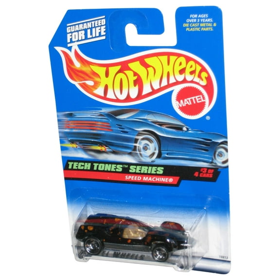 Hot Wheels Tech Tones 3/4 (1997) Mattel Speed Machine Toy Car #747