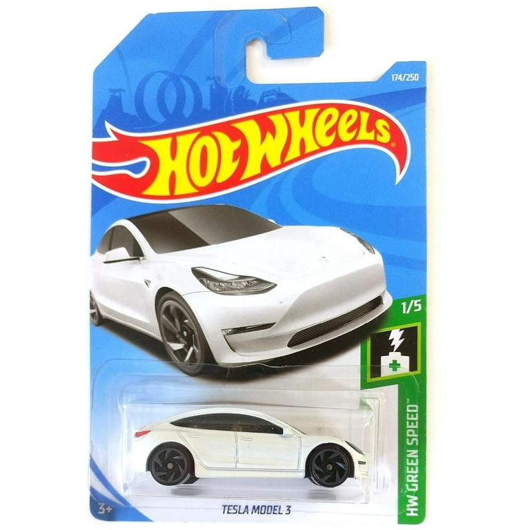 Hot wheels tesla model s white hotsell