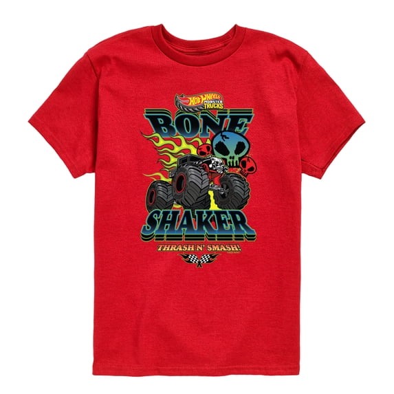 Hot Wheels - The Bone Shaker - Youth Boys Short Sleeve Graphic T-Shirt