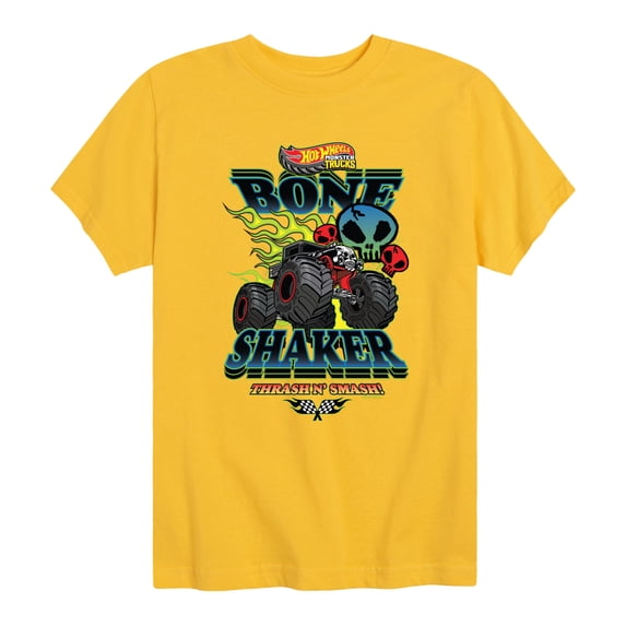 Hot Wheels - The Bone Shaker - Youth Boys Short Sleeve Graphic T-Shirt