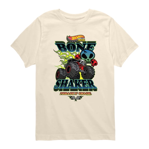 Hot Wheels - The Bone Shaker - Youth Boys Short Sleeve Graphic T-Shirt