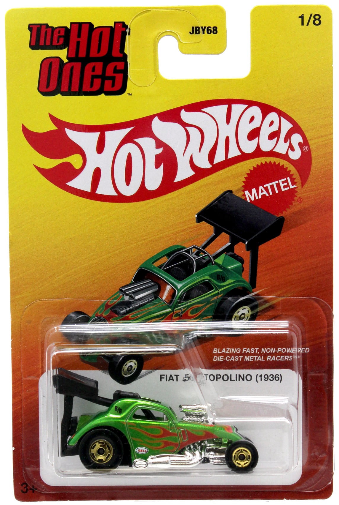 Hot Wheels The Hot Ones Fiat 500 Topolino Diecast Car - Walmart.com