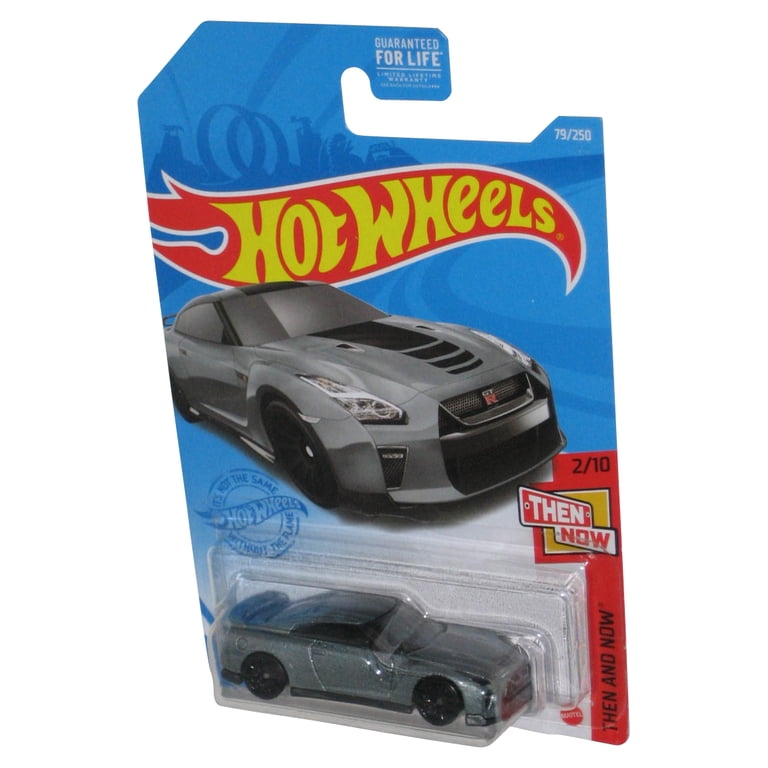 Hot Wheels '17 Nissan GT-R "Then And Now" 2/10 Die-Cast Car - Yellow Collectible Model