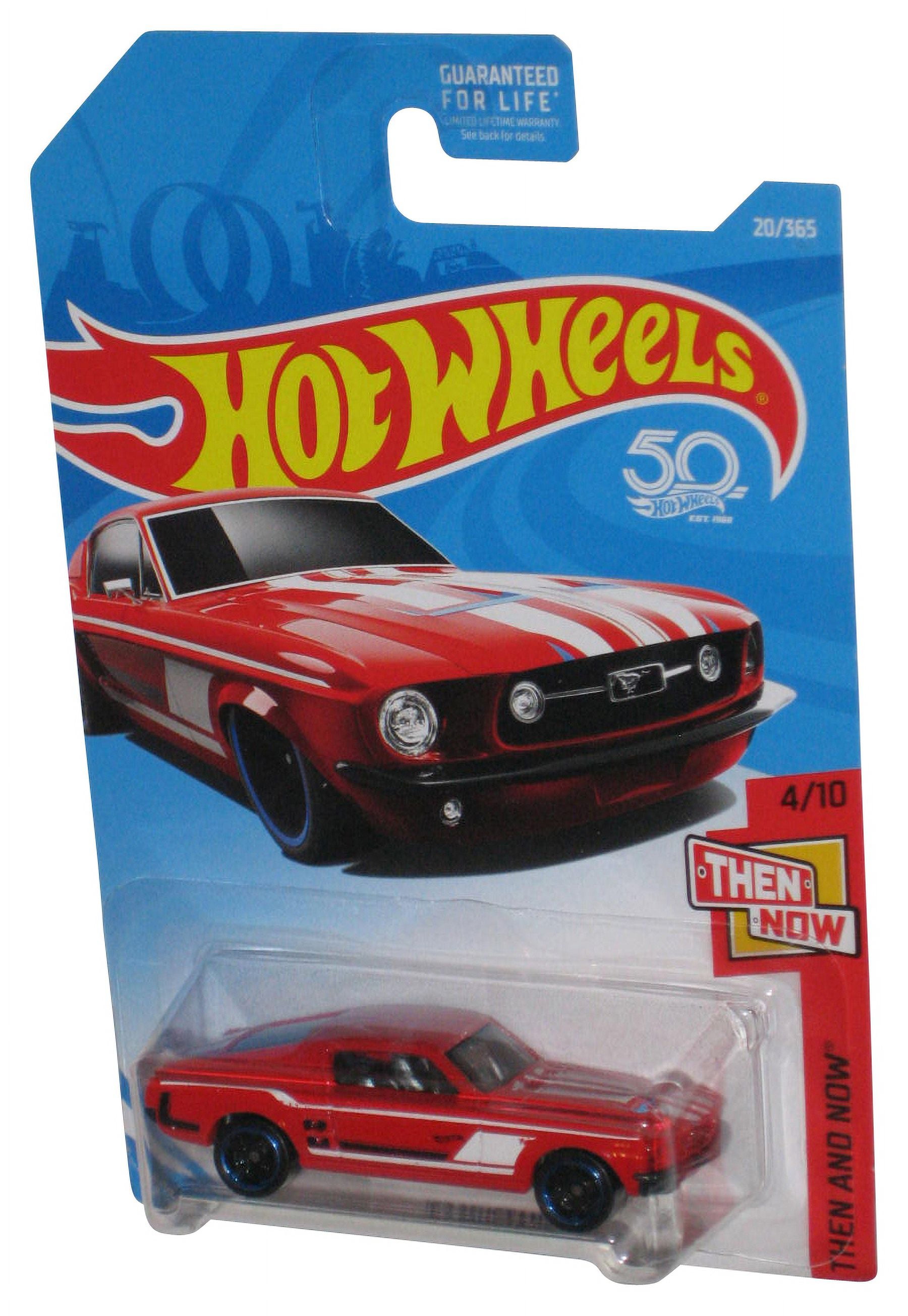 Hot Wheels Then And Now 4 10 2017 Red 67 Mustang Toy Car 20 365 Walmart