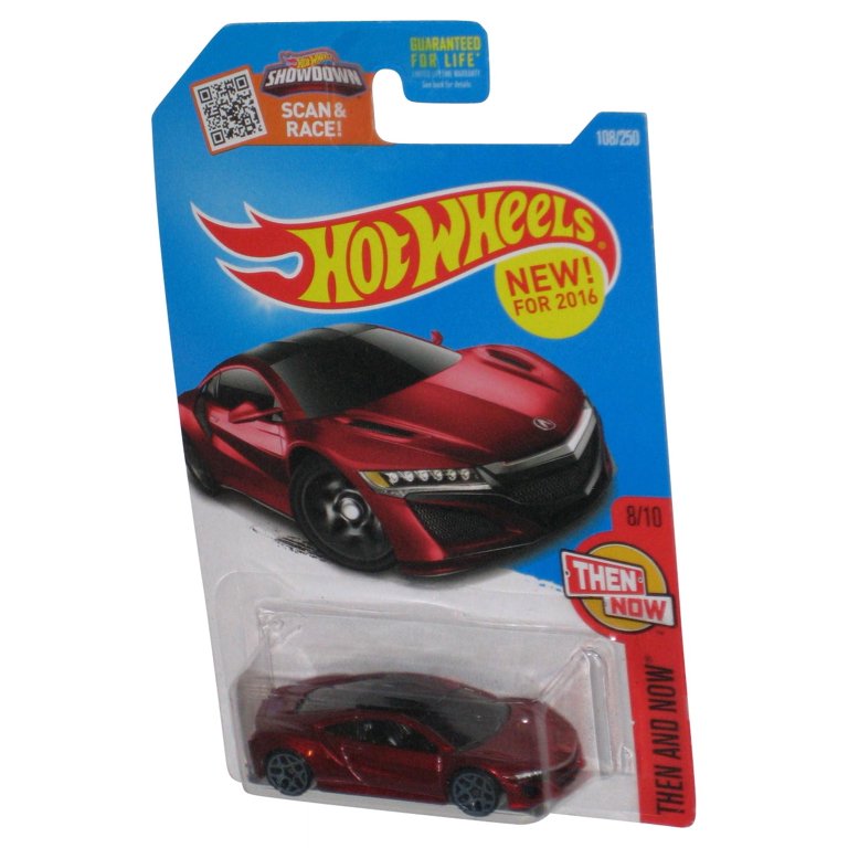 Hot Wheels Then And Now 8/10 (2016) Red '17 Acura NSX Toy