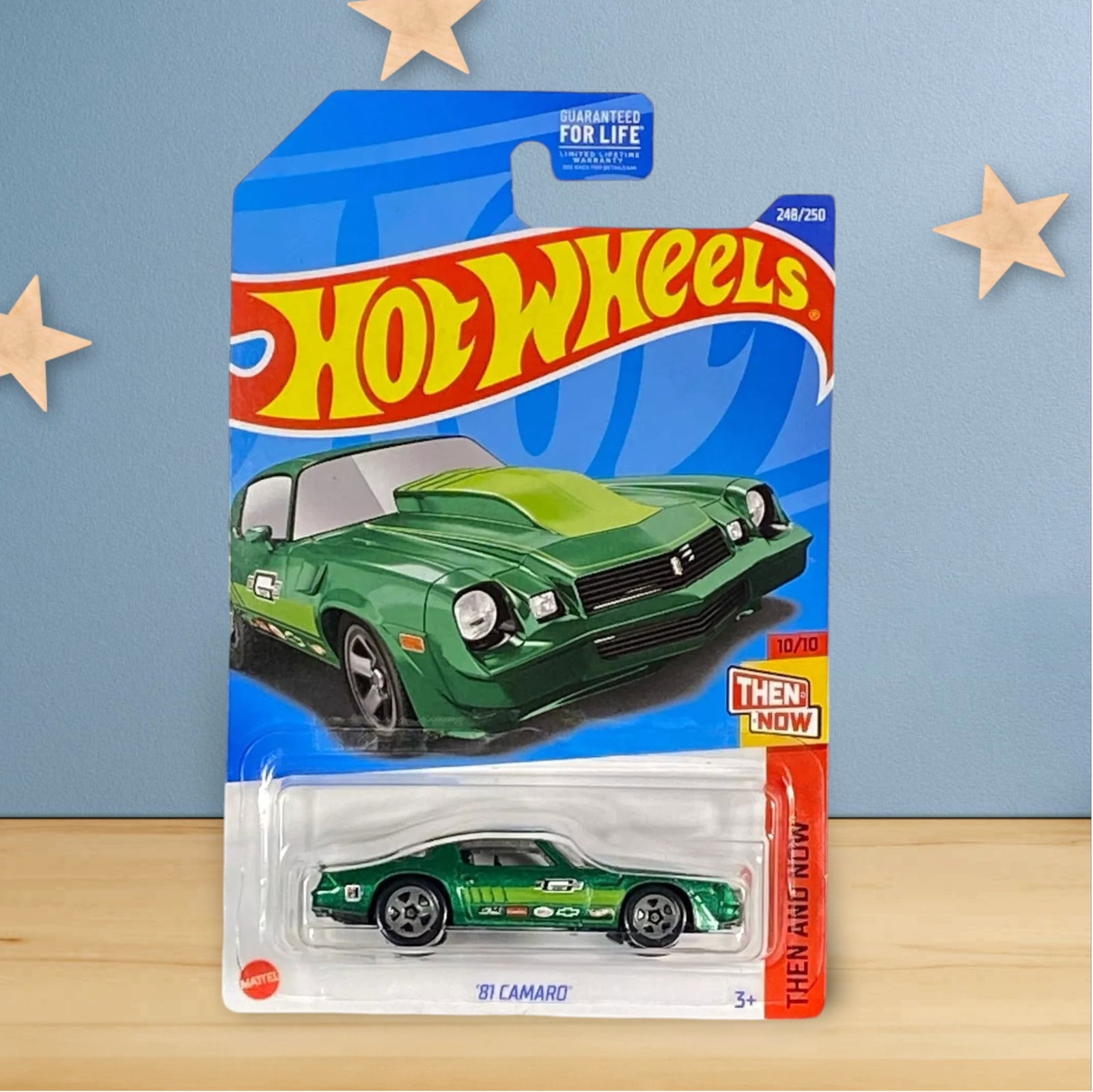 Hot Wheels '81 Camaro 1:64 Die-Cast Car - Then And Now Series 10/10