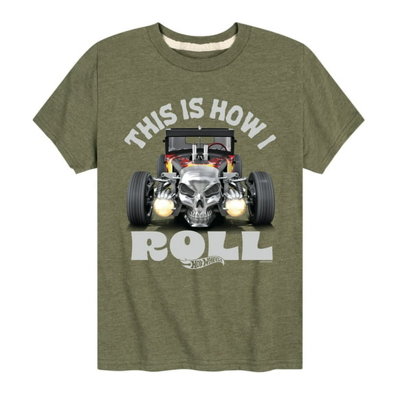 Hot Wheels - This Is How I Roll - Kids Toddler And Youth Short Sleeve Tee