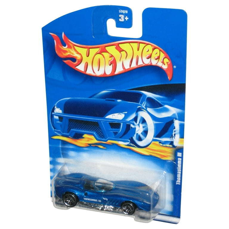 Hot Wheels Thomassima III (2000) Mattel Blue Toy Car #098