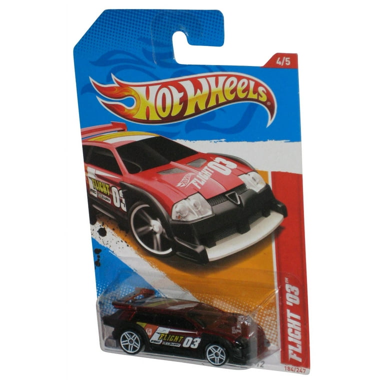 Hot Wheels Thrill Racers 4/5 Course '12 Red Flight '03 Toy Car 184