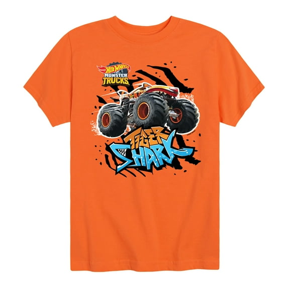Hot Wheels - Tiger Shark - Toddler And Youth Short Sleeve Tee